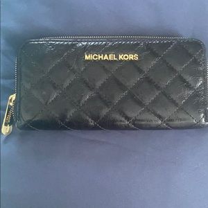 MK Black Wallet
